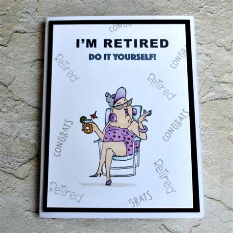 retirement cards funny